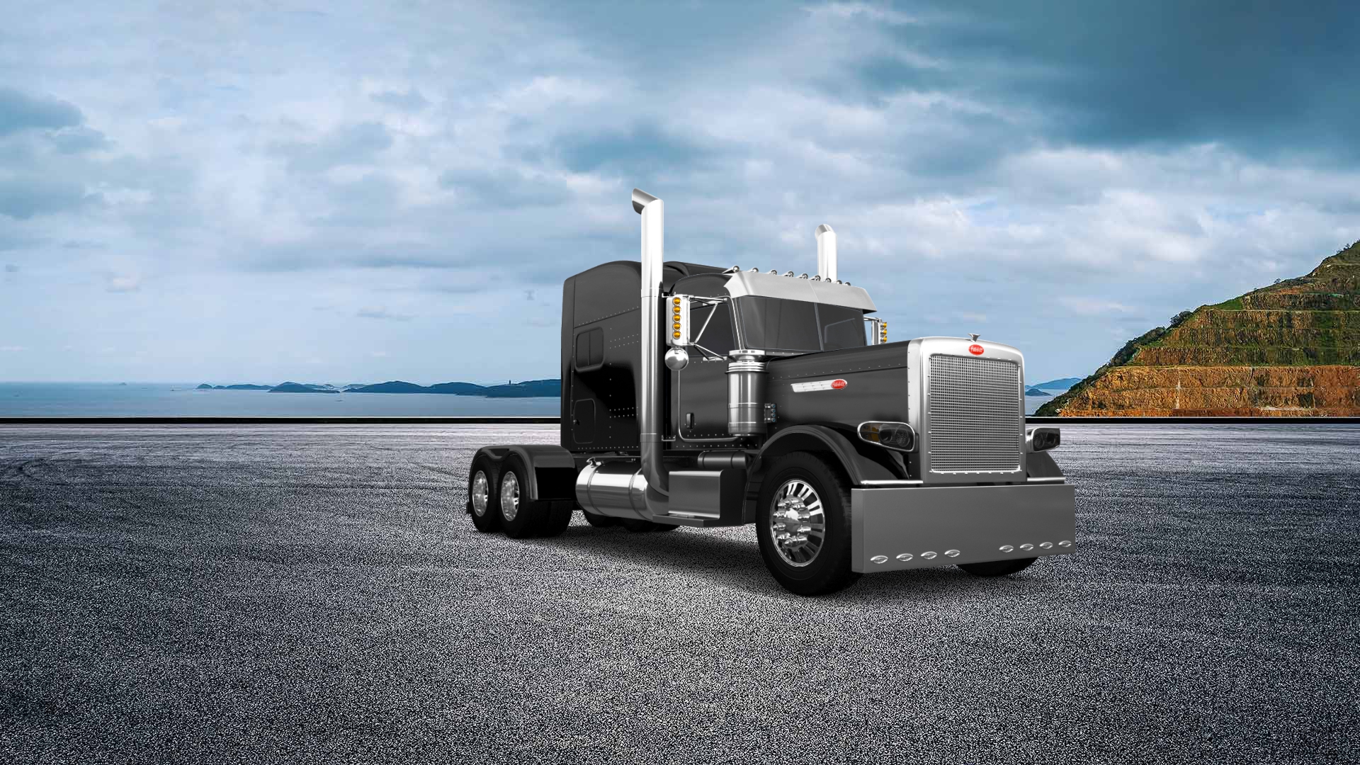 Peterbilt 389 Sleeper Cab Truck 2016