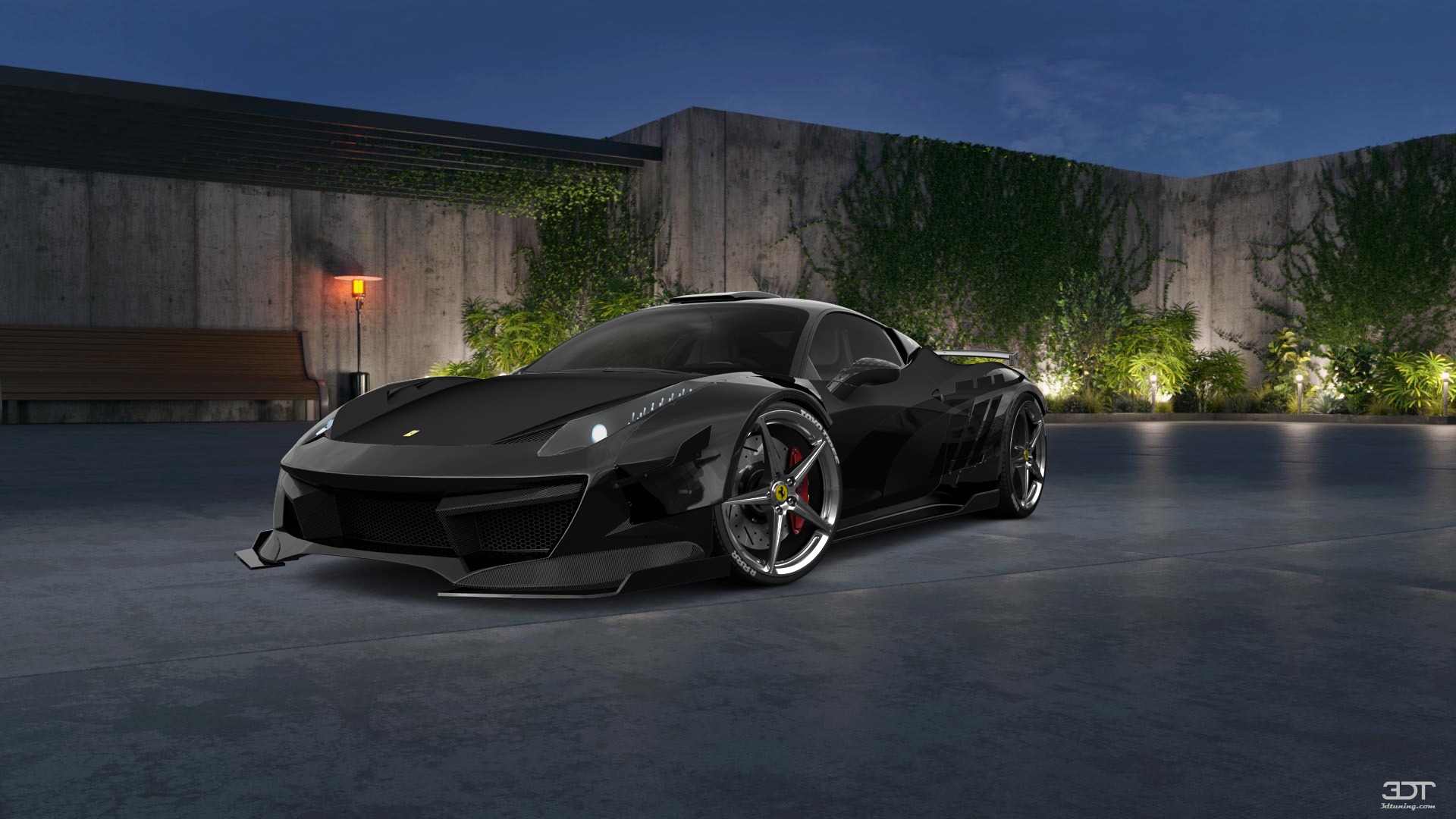Ferrari 458 Italia 2 door spider 2010 tuning