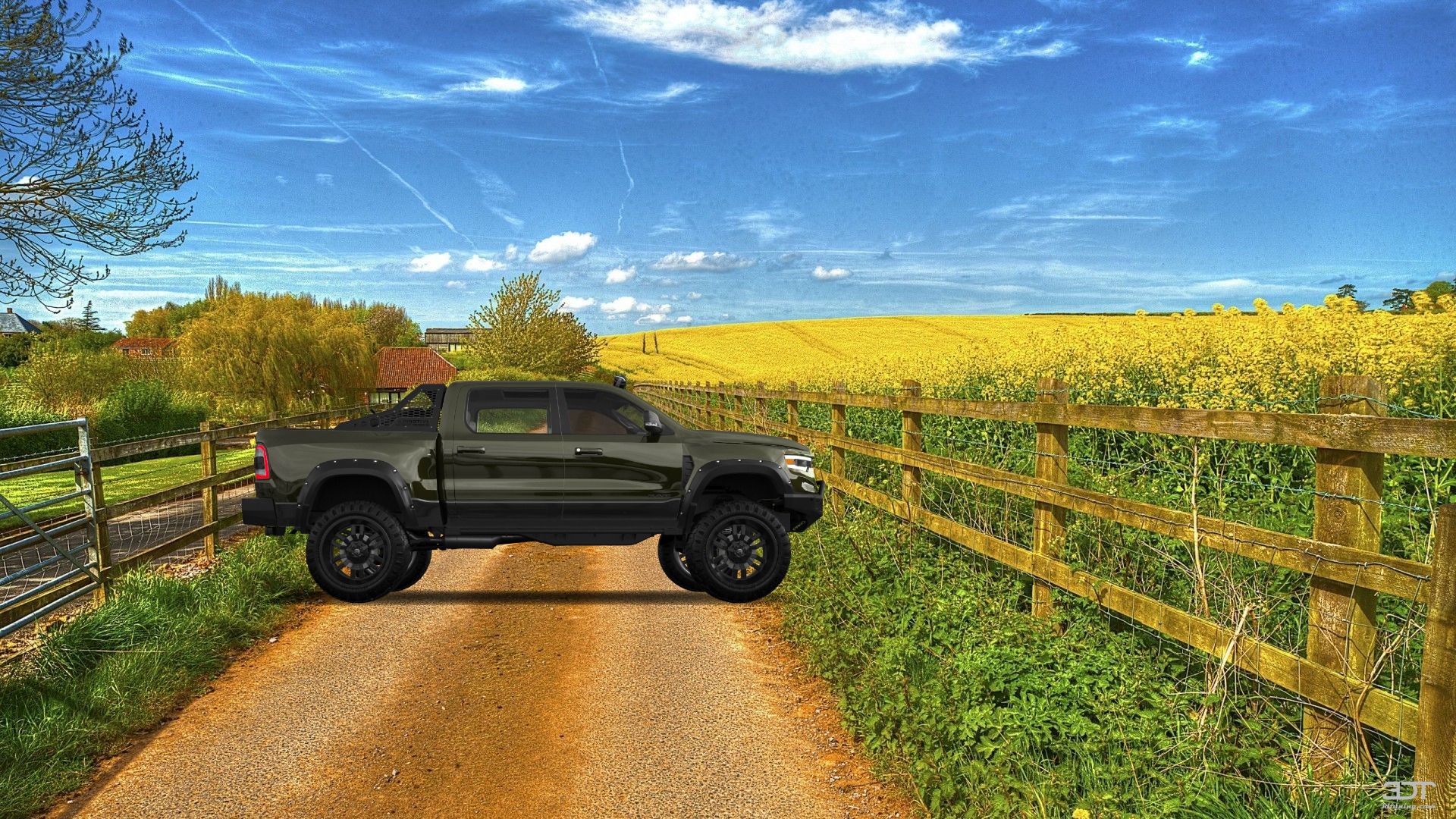 Dodge Ram 1500 TRX 4 Door pickup truck 2021 Immagini
