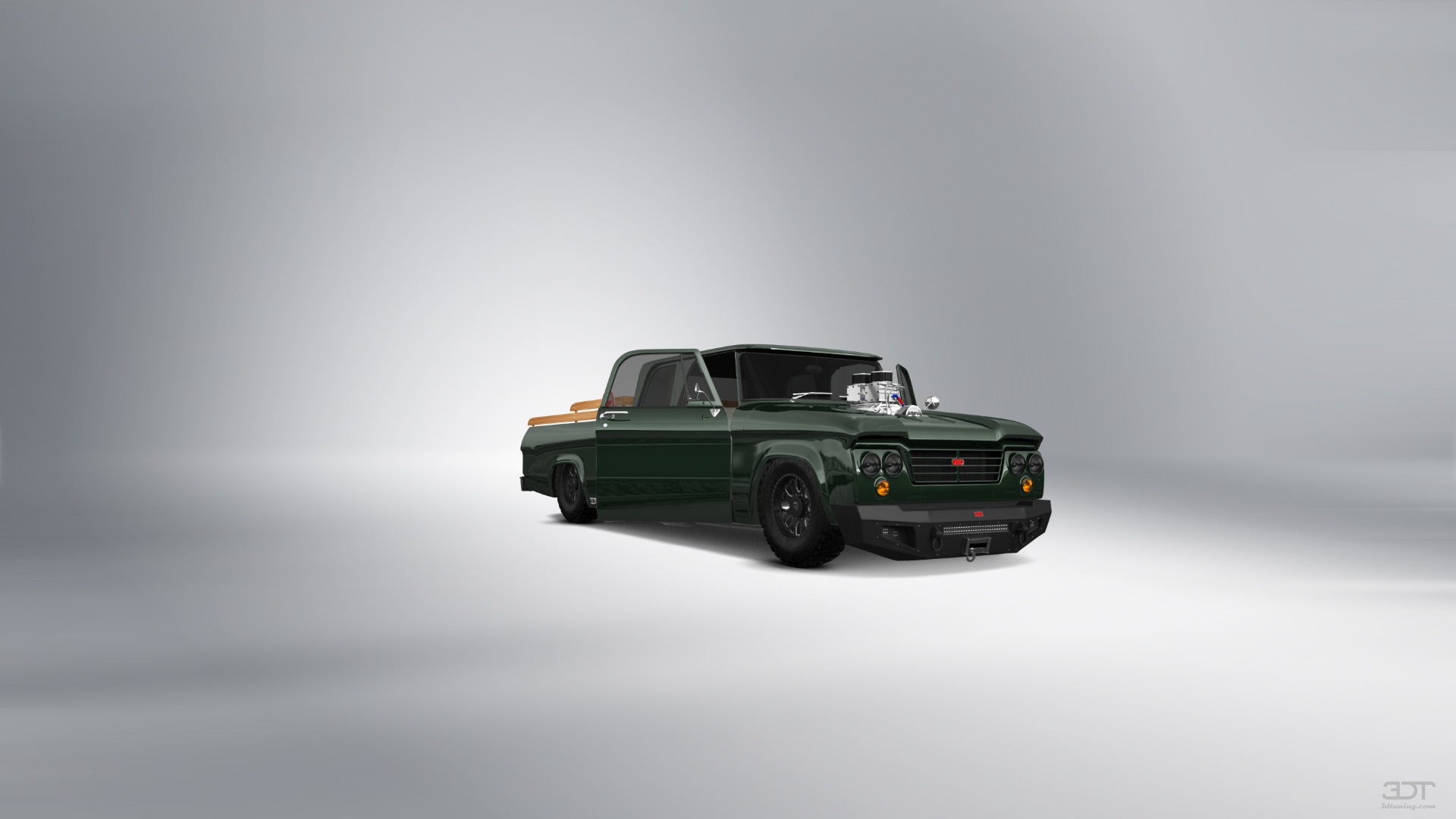 Dodge Power Wagon 4 Door pickup truck 1964