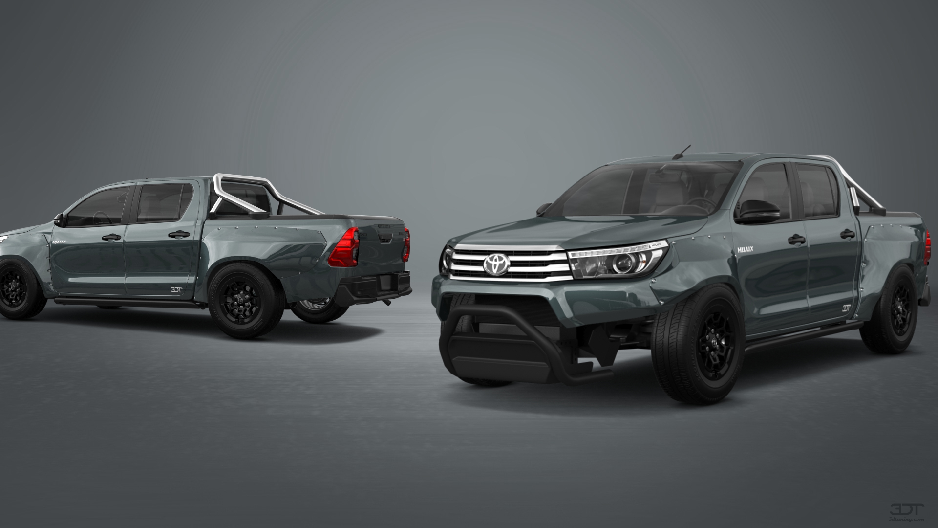 Toyota Hilux Double Cab 4 Door pickup truck 2015 tuning
