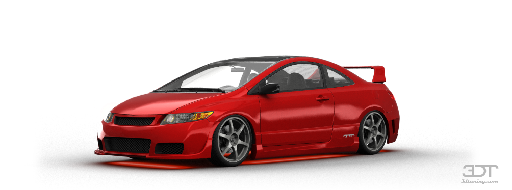 Tuning Honda Civic Si Coupe 2006