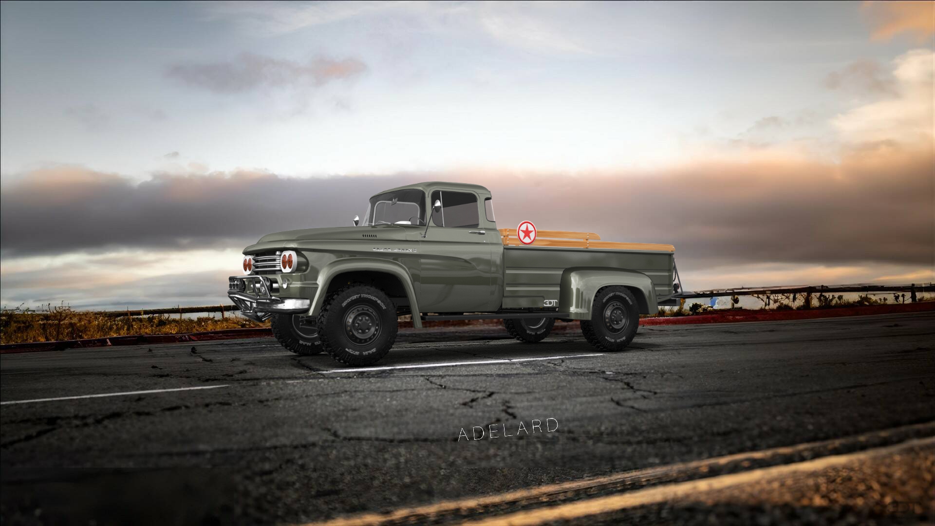 Dodge Power Wagon W300 1958