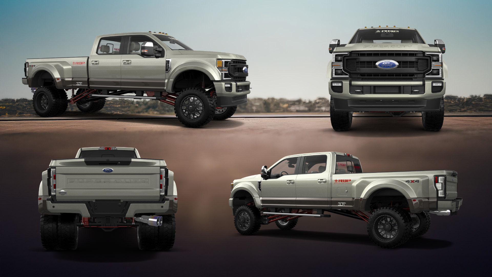 Ford F-350 DRW 4 Door pickup truck 2021 tuning