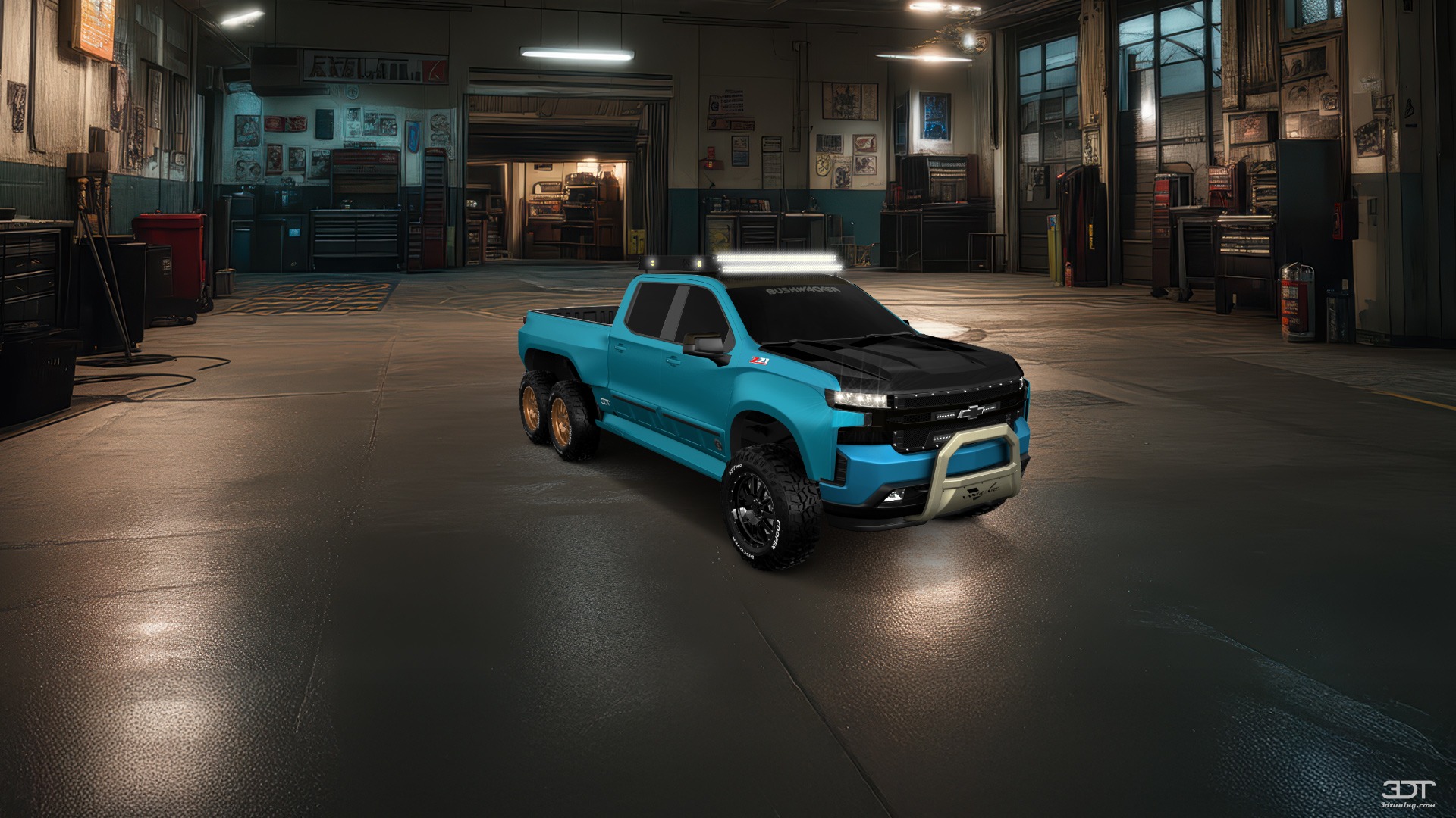 Chevrolet Silverado Hennessey Goliath 6X6 Truck 2020 tuning