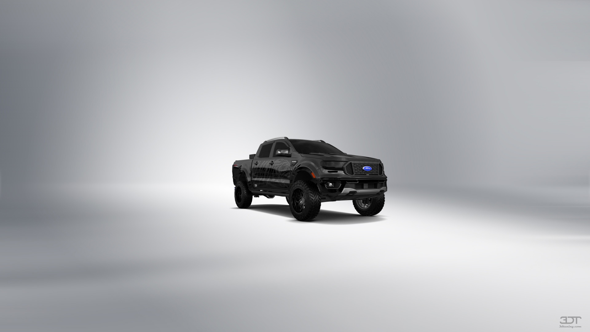 Ford Ranger 4 Door pickup truck 2019 tuning