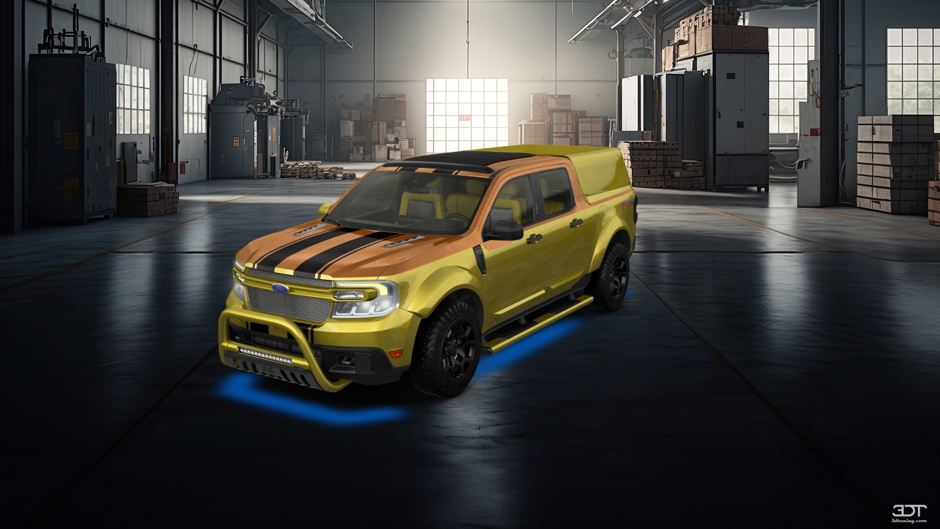 Ford Maverick 4 Door pickup truck 2022 tuning