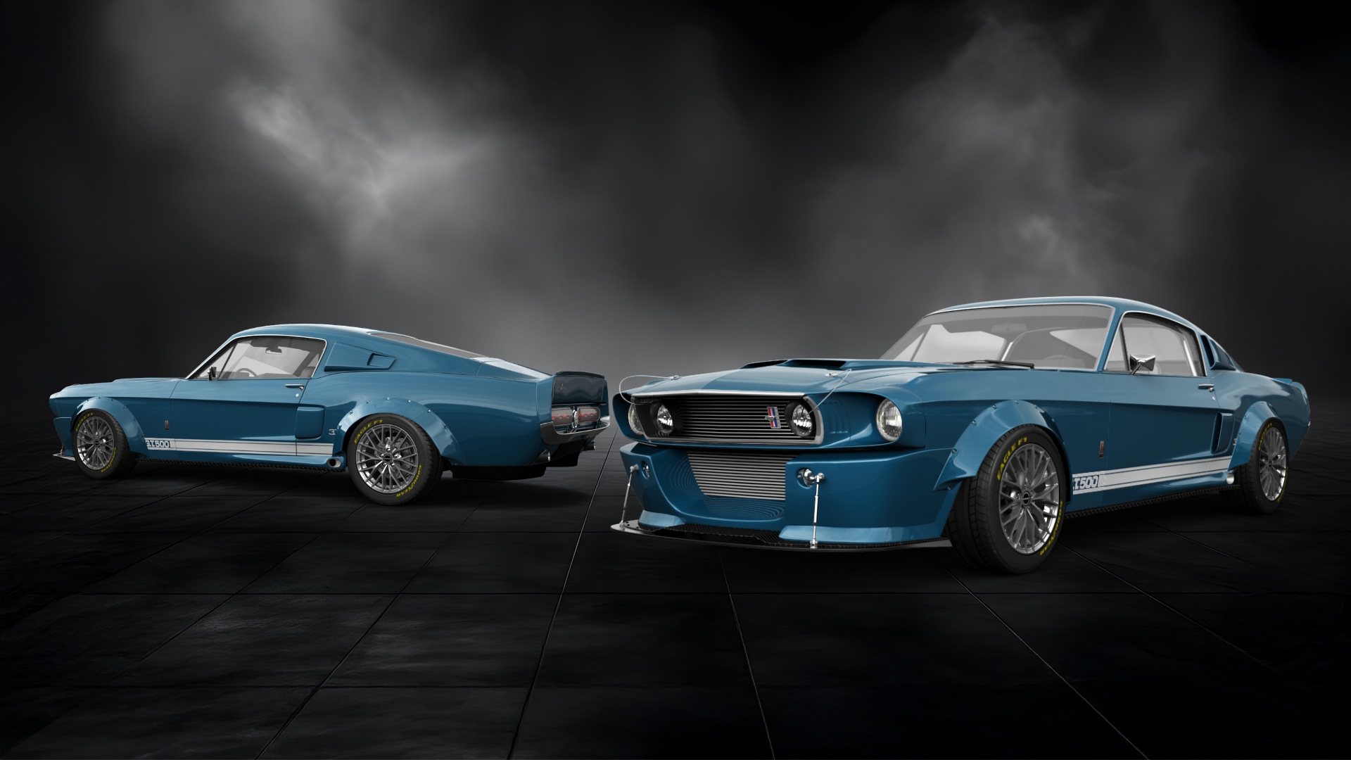 Mustang GT500 2 Door Coupe 1968