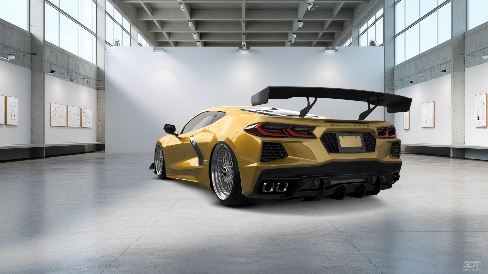 Chevrolet Corvette 2 door targa top 2020 Images
