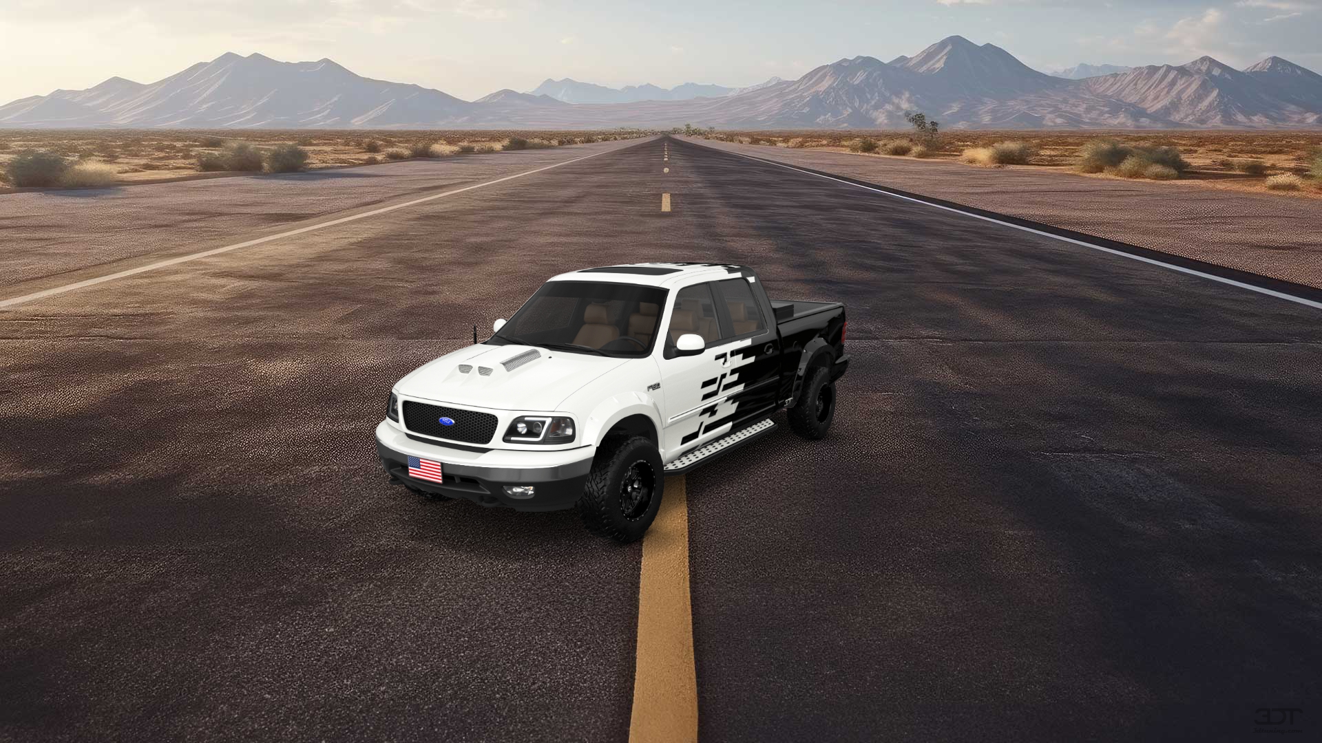 Ford F-150 SuperCrew 4 Door pickup truck 1997 Images
