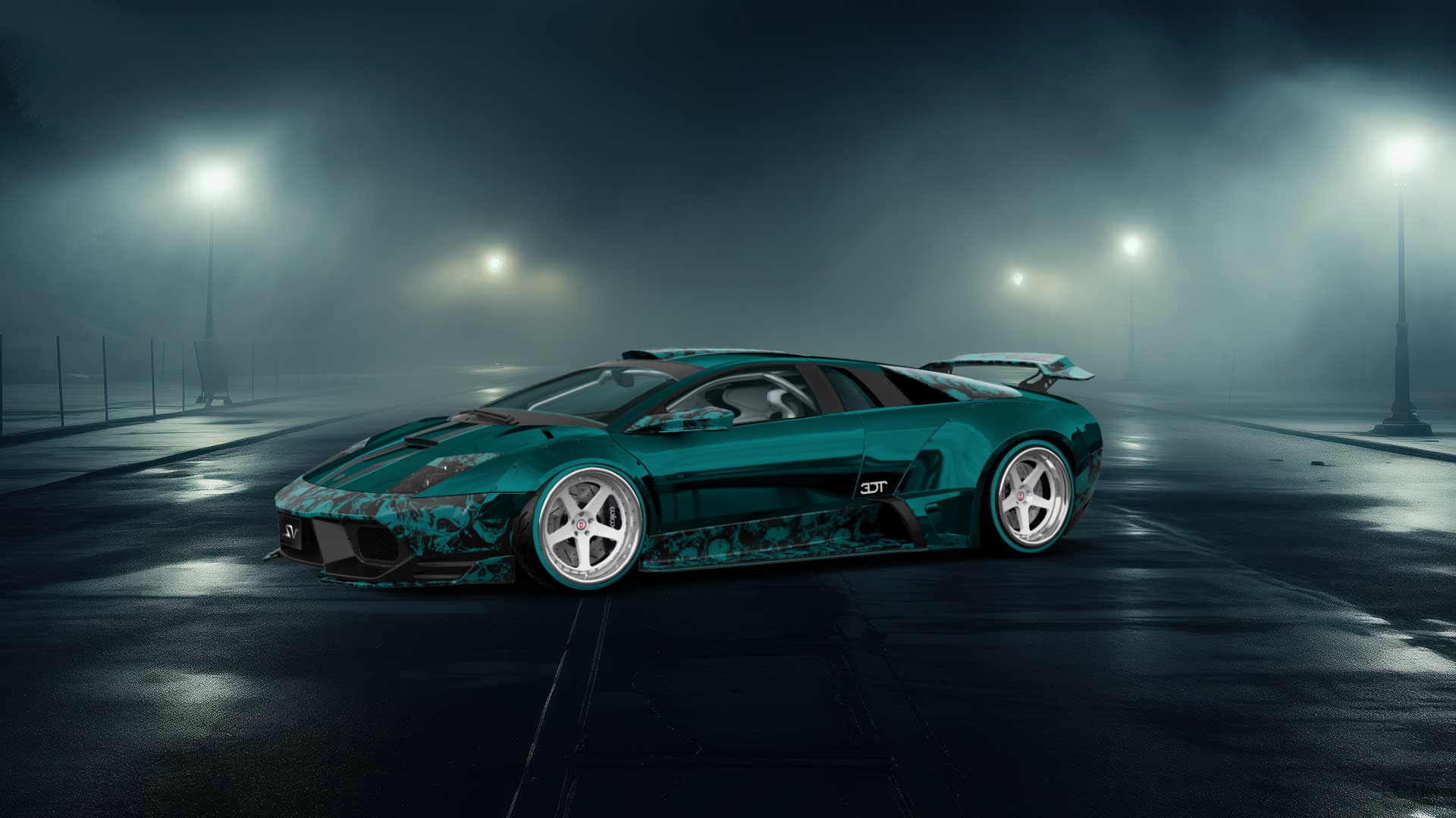 Lamborghini Murcielago 2 Door Coupe 2001 tuning