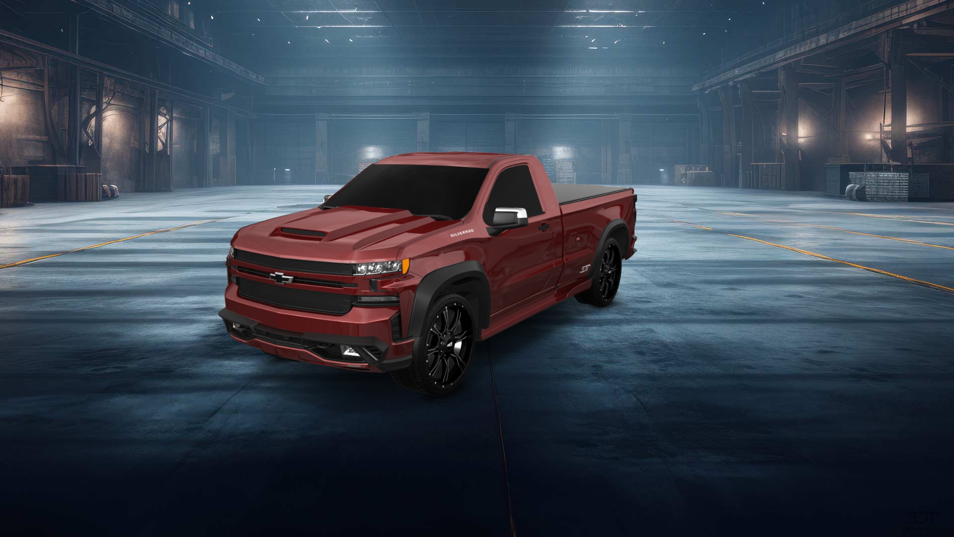 Chevrolet Silverado 1500 Regular Cab challenge 2 Door pickup truck 4019
