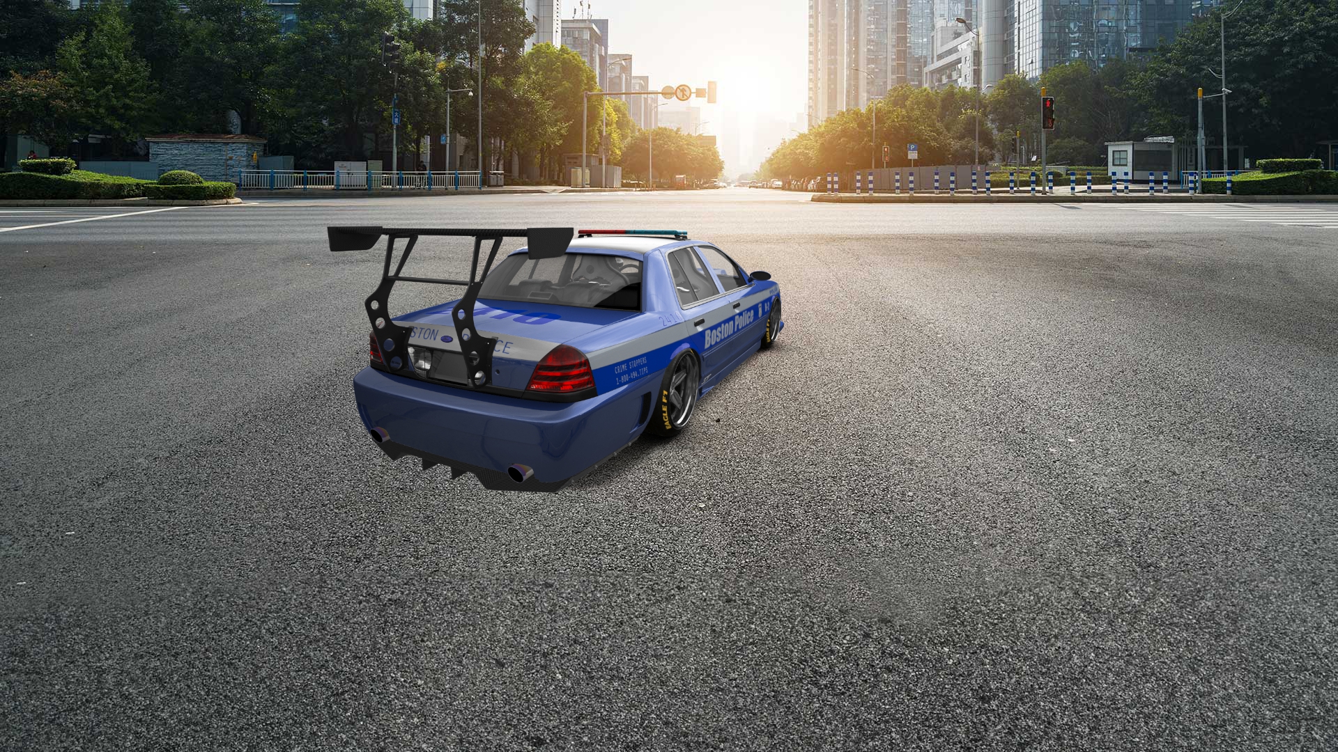 Ford Crown Victoria Sedan 2007 tuning