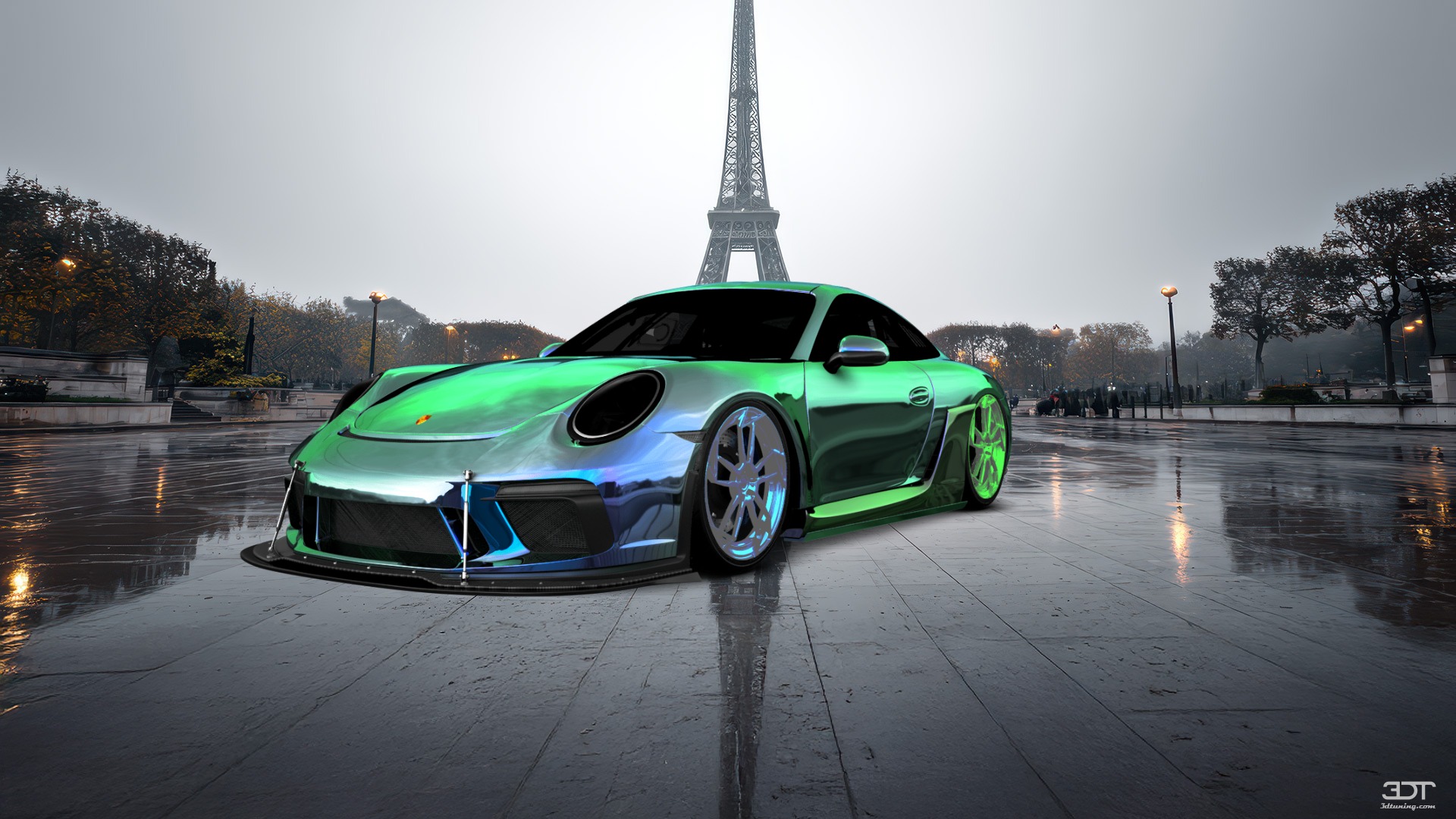 Porsche 911 Carrera 2 Door Coupe 2011 tuning