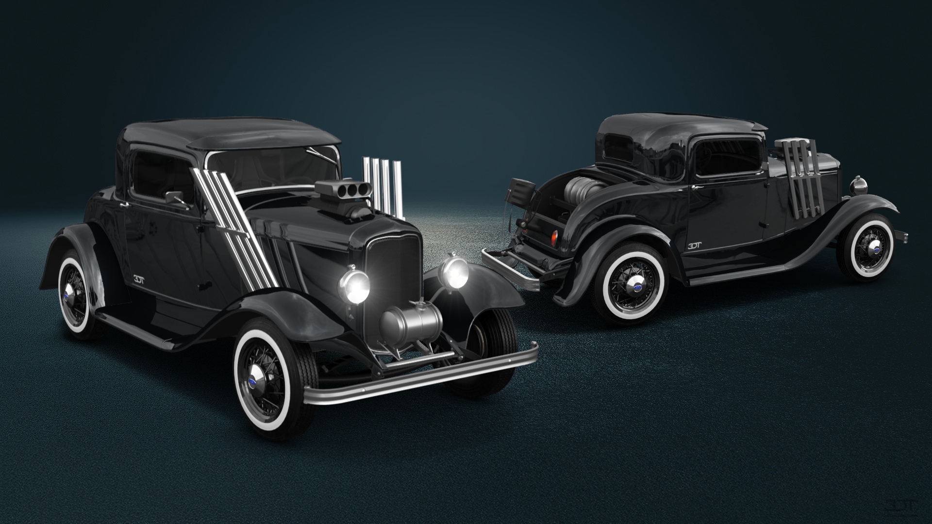 Ford Model B Deluxe 2 Door Coupe 1932