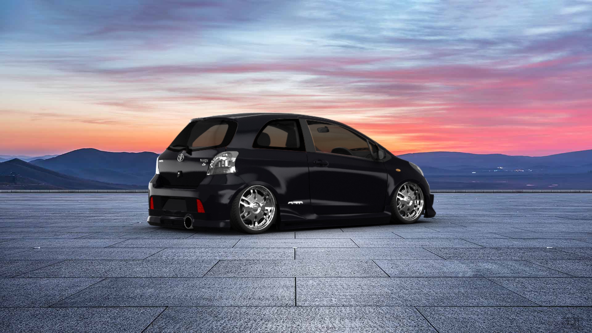 Toyota Yaris S Liftback 2009 tuning