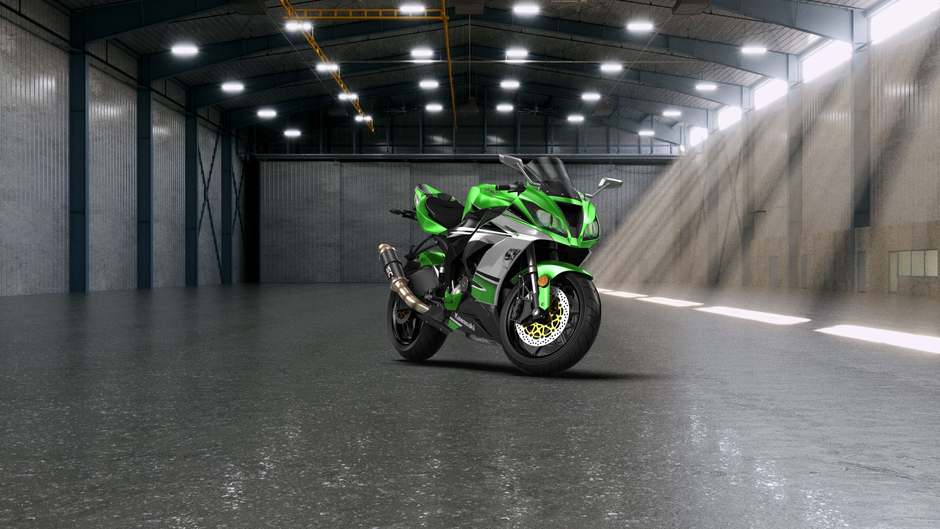 Kawasaki Ninja ZX 6R Sport Bike 2015