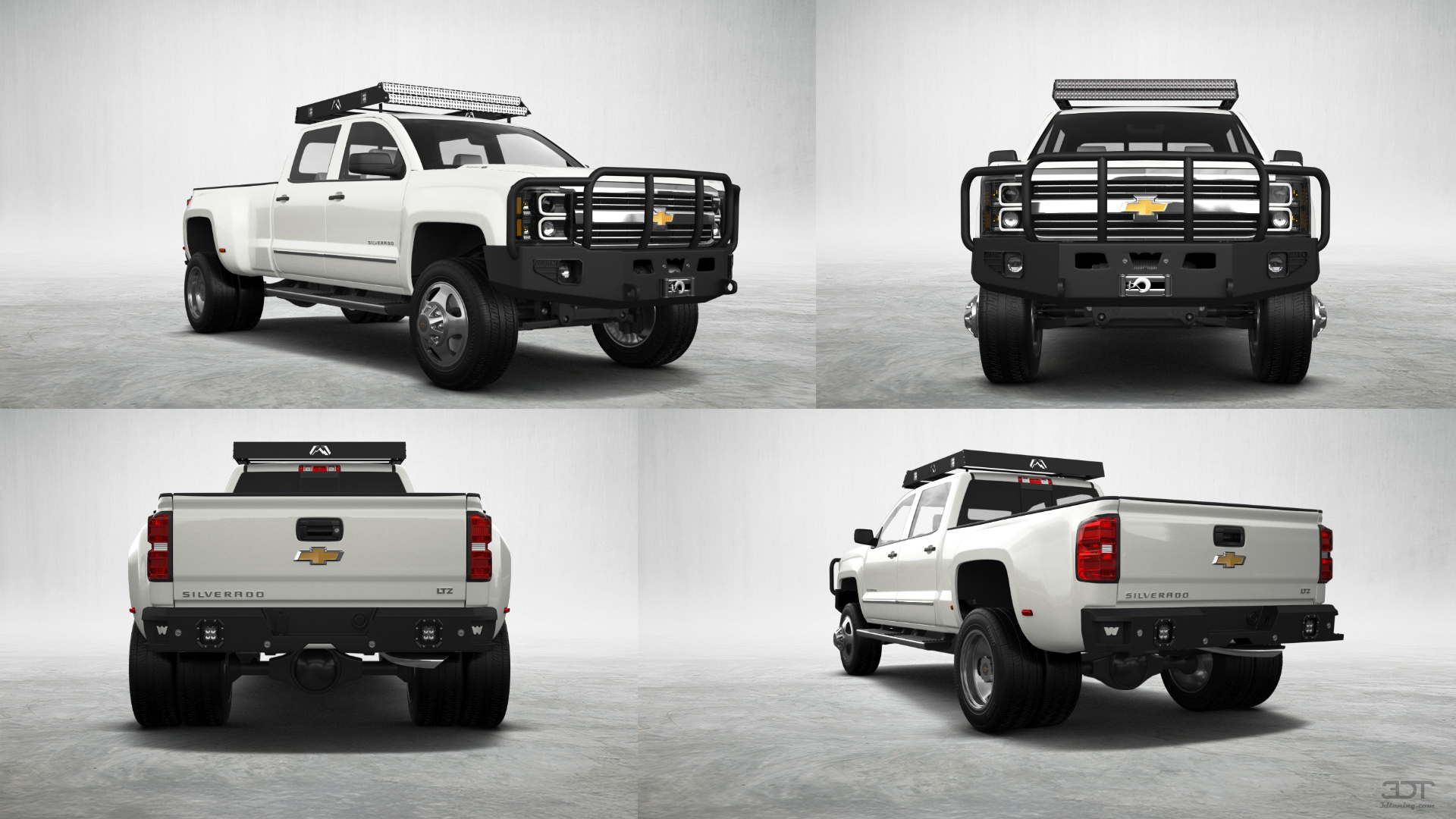 Chevrolet Silverado 3500 4 Door pickup truck 2015 tuning