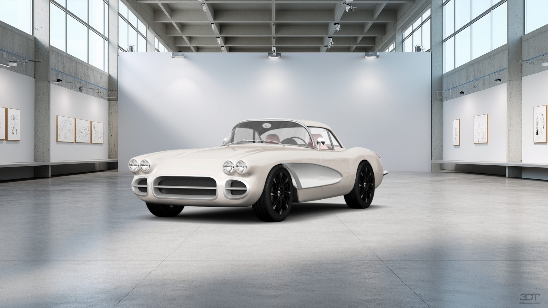 Chevrolet Corvette Convertible Coupe 1958 tuning