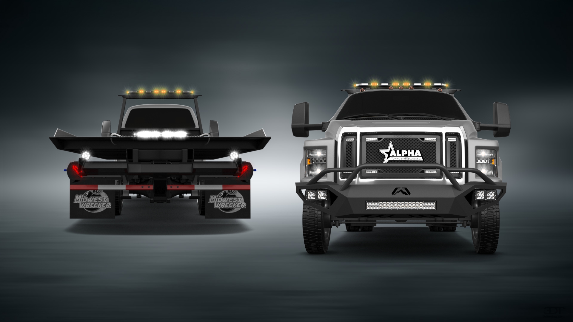 Ford F-650 Tow Truck Pickup 2016 tuning