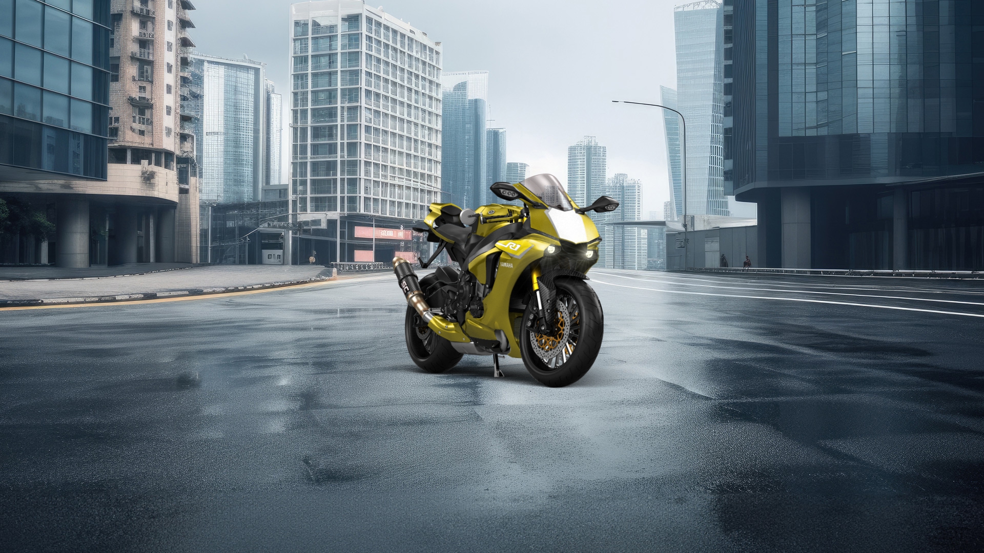 Yamaha YZF R1 Sport Bike 2015 tuning