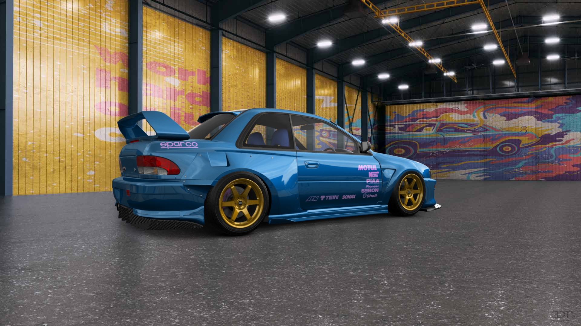 Subaru Impreza WRX STI 22B 2 Door Coupe 2000