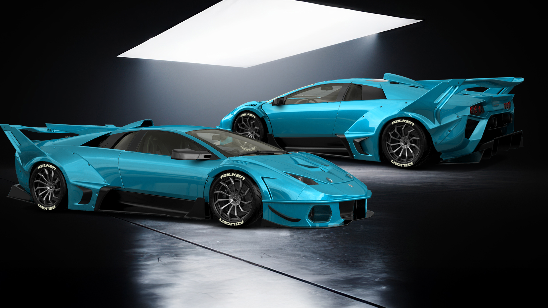 Lamborghini Murcielago 2 Door Coupe 2001 tuning