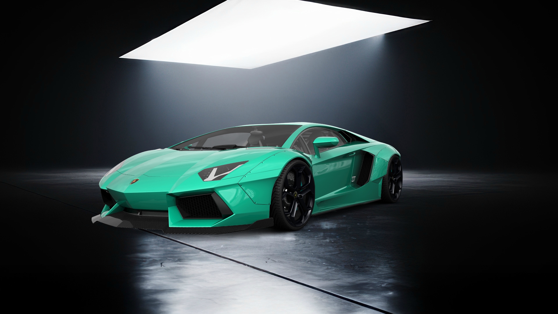 Lamborghini Aventador 2 Door Coupe 2012 tuning
