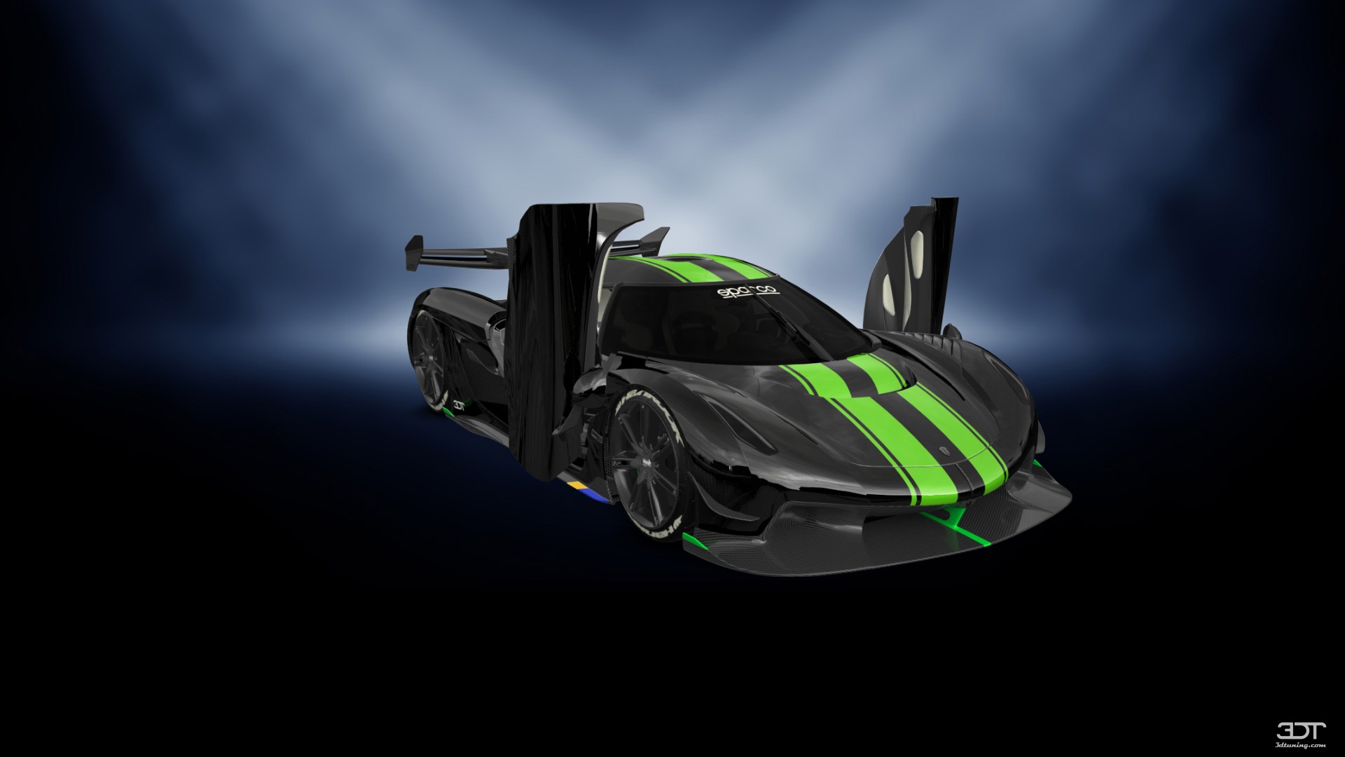 Koenigsegg Jesko 2 door targa top 2020
