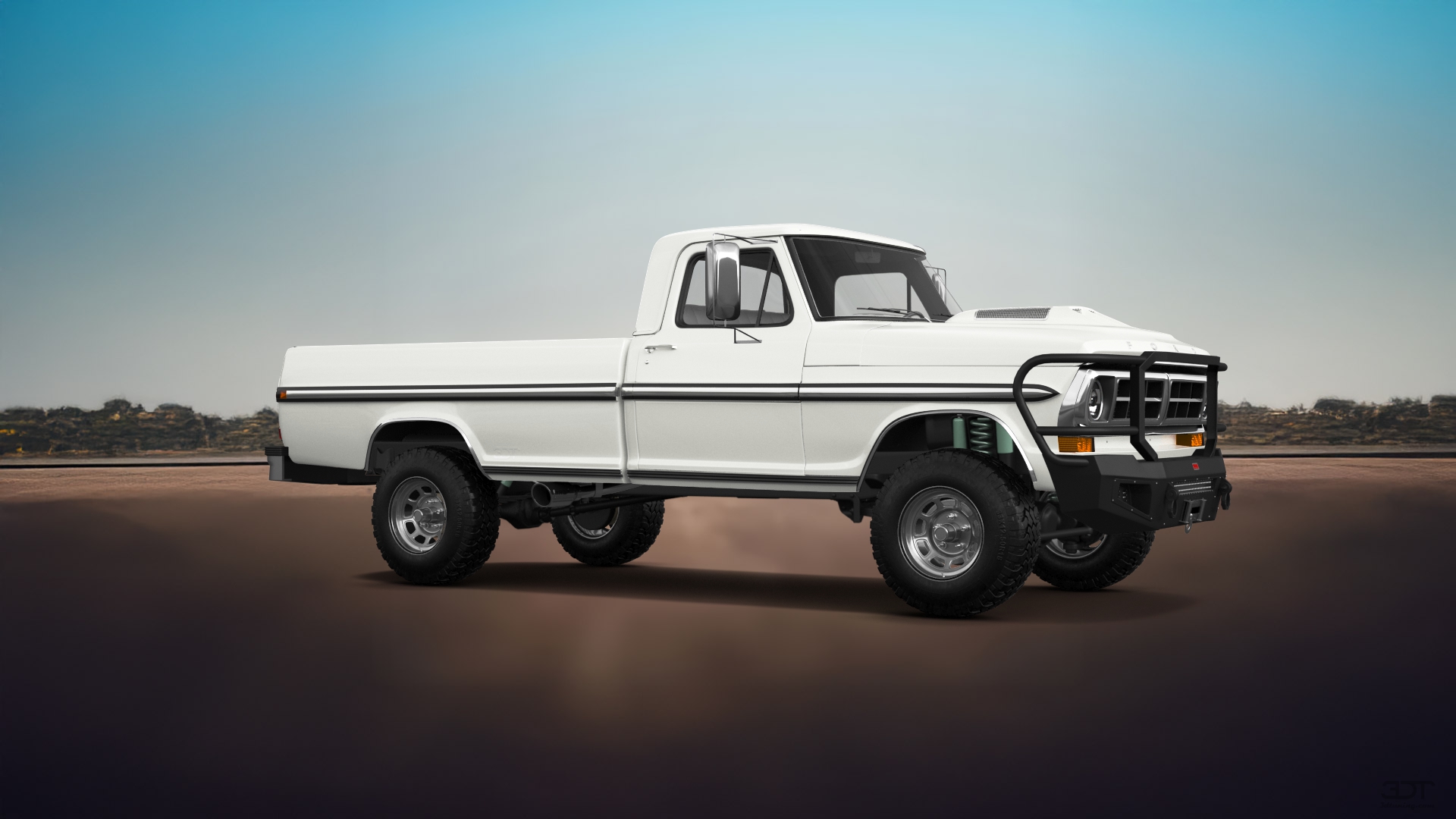Ford F-250 2 Door pickup truck 1971
