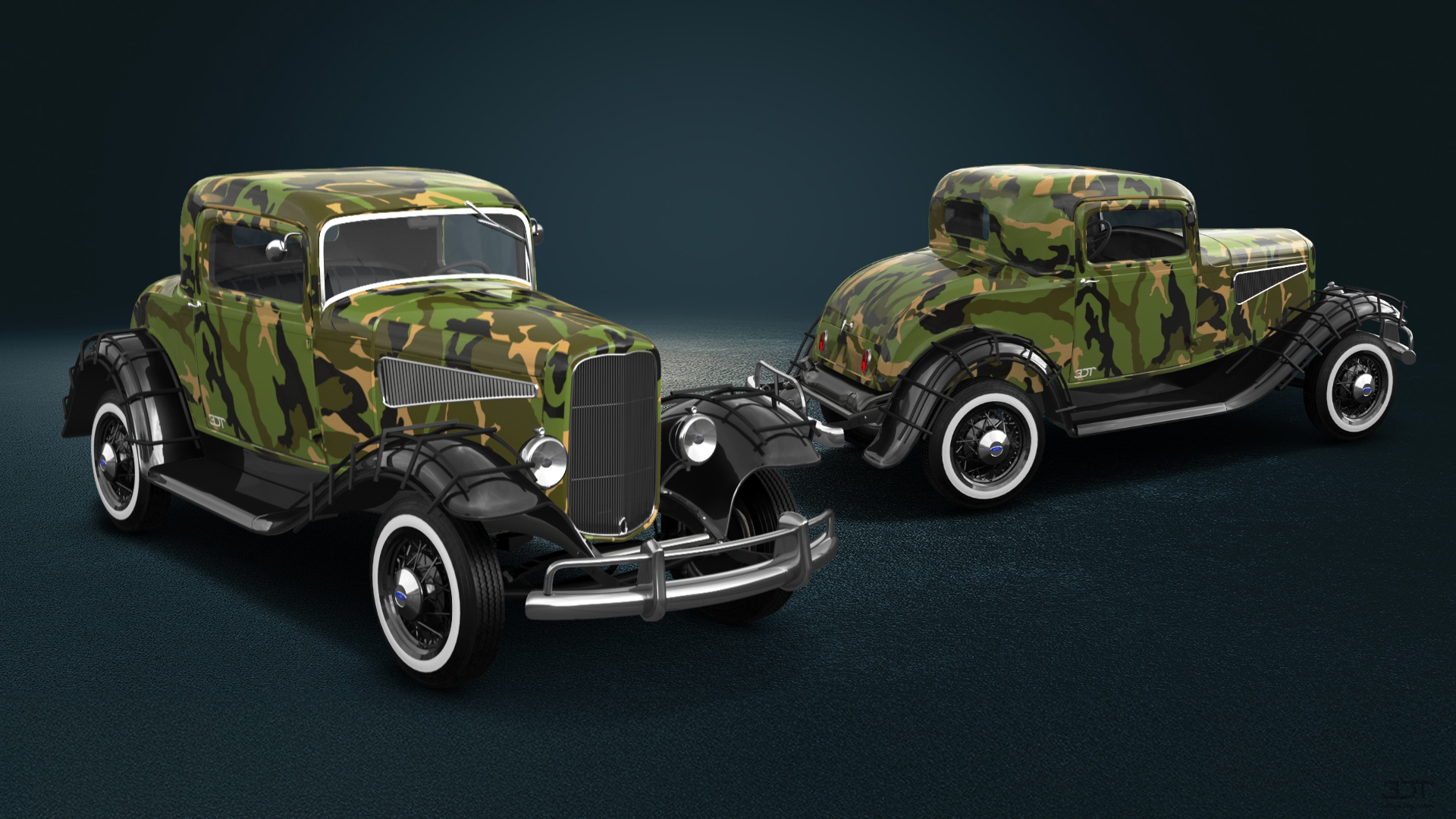 Ford Model B Deluxe 2 Door Coupe 1932