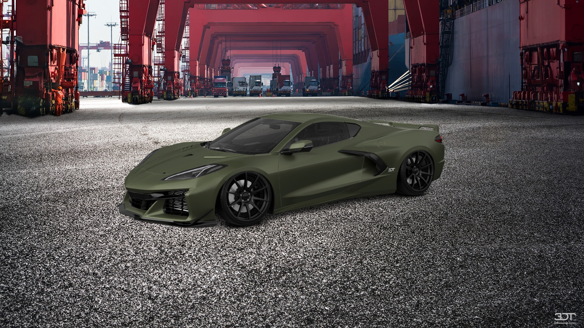 Chevrolet Corvette 2 door targa top 2020 Images