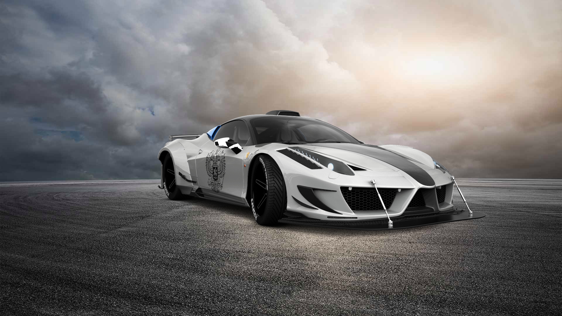 Ferrari 458 Italia 2 door spider 2010 tuning