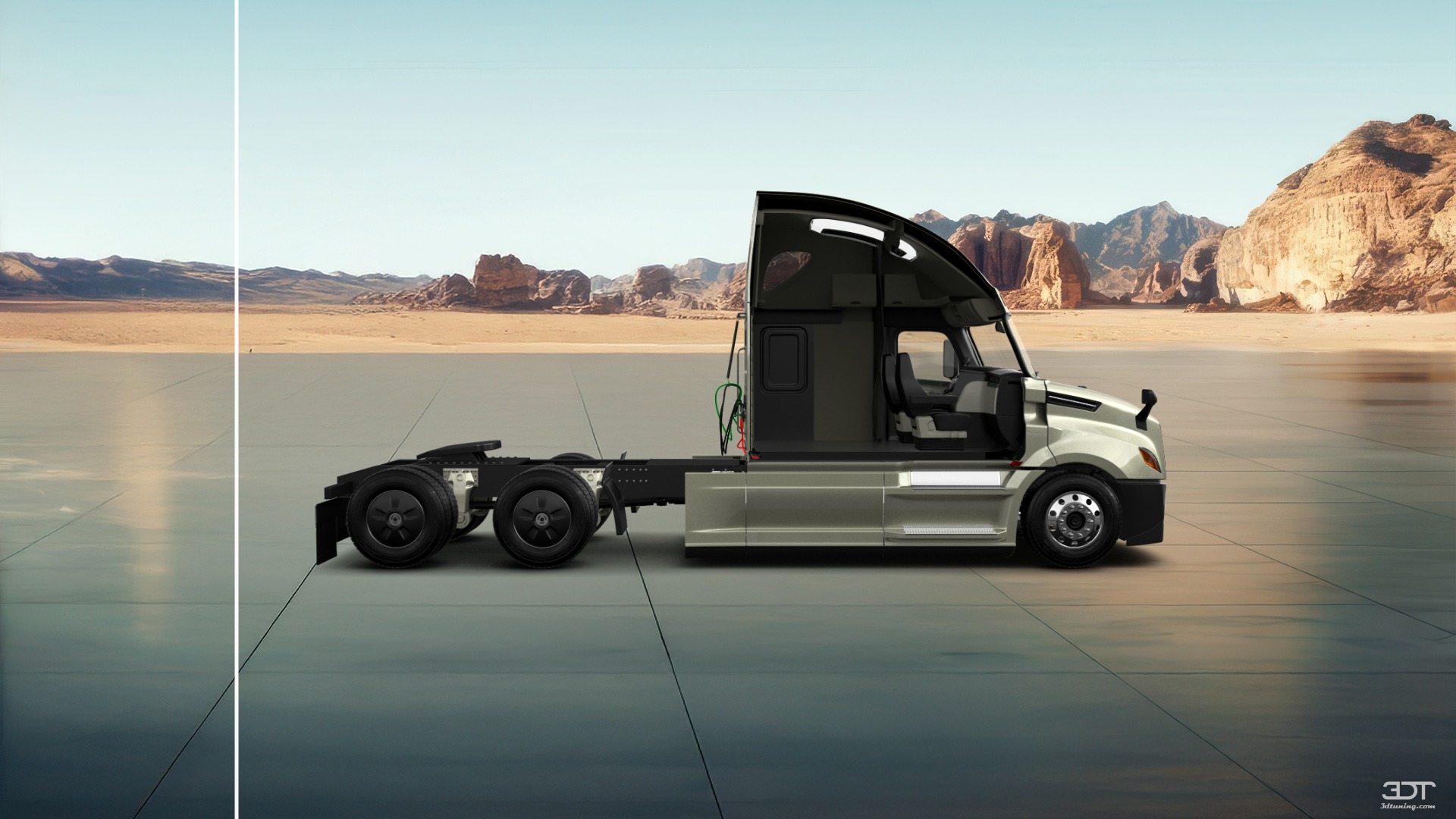Freightliner Cascadia Sleeper Cab Truck 2018 tuning