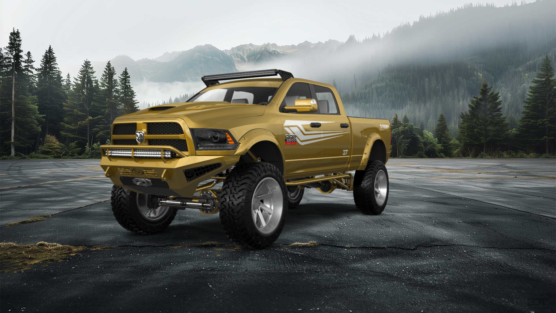 Dodge Ram 2500 4 Door Truck 2014