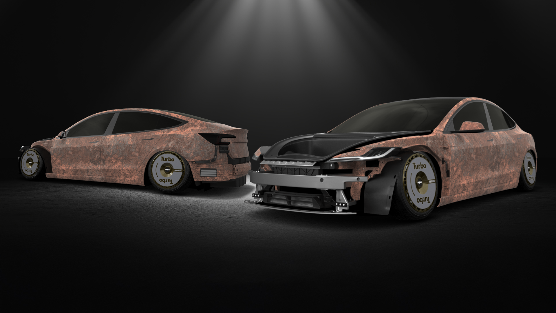 Tuning Tesla Model 3 4 Door Saloon 2023