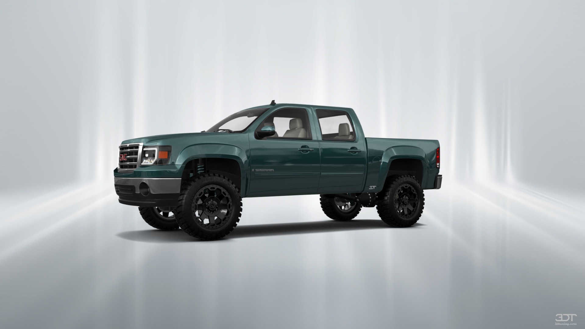 GMC Sierra 1500 Crew Cab 5.8 ft box 4 Door pickup truck 2007