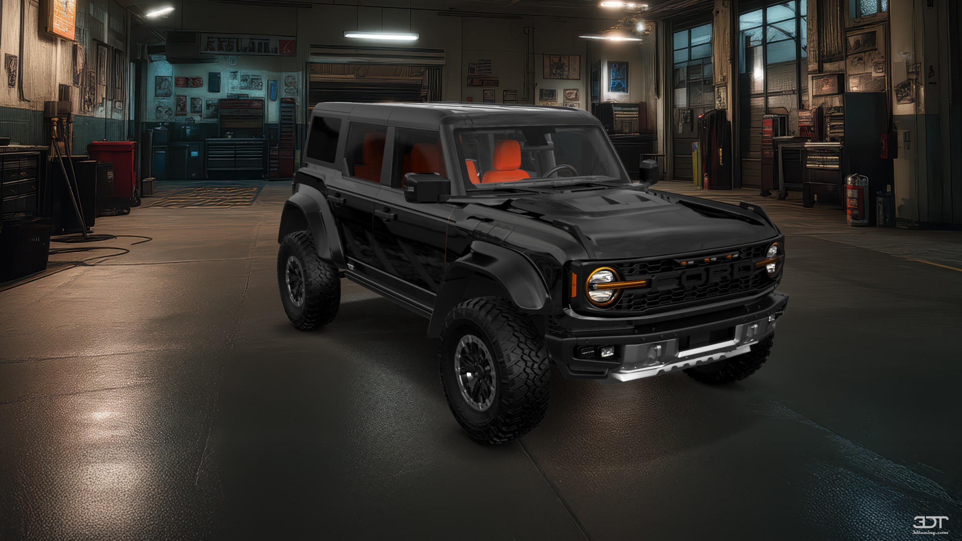 Ford Bronco Raptor 4 Door pickup truck 2022 tuning