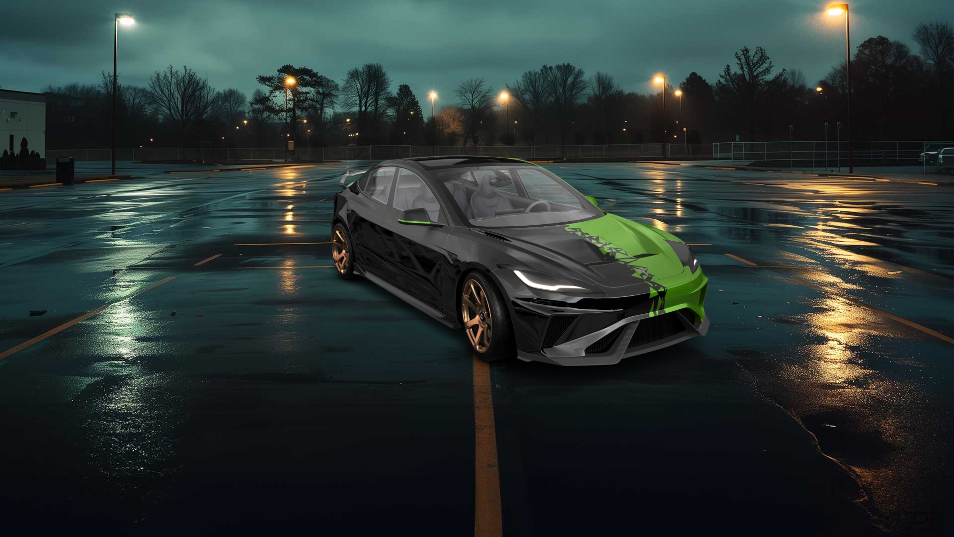 Tesla Model 3 4 Door Saloon 2023 tuning