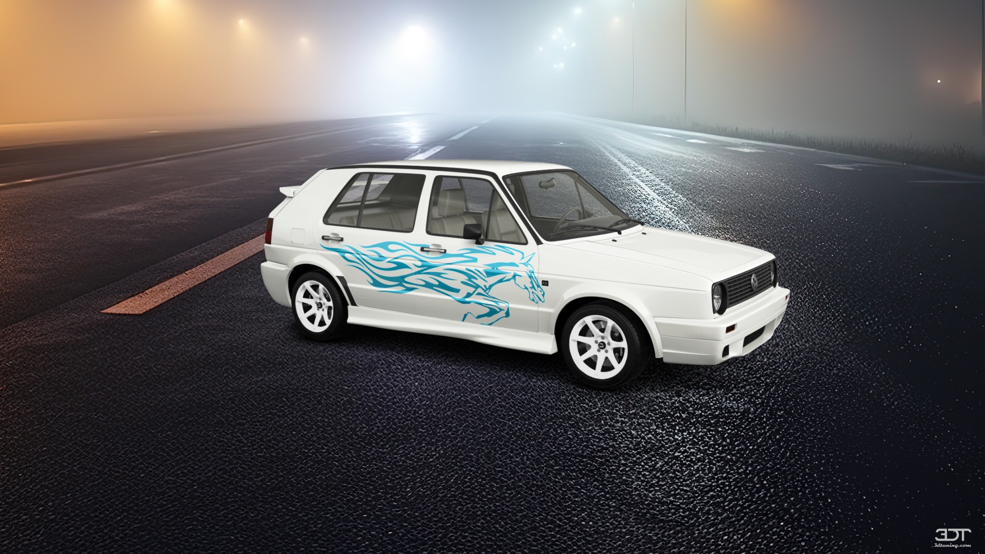Tuning Volkswagen Golf Mk2 5 Door Hatchback 1983