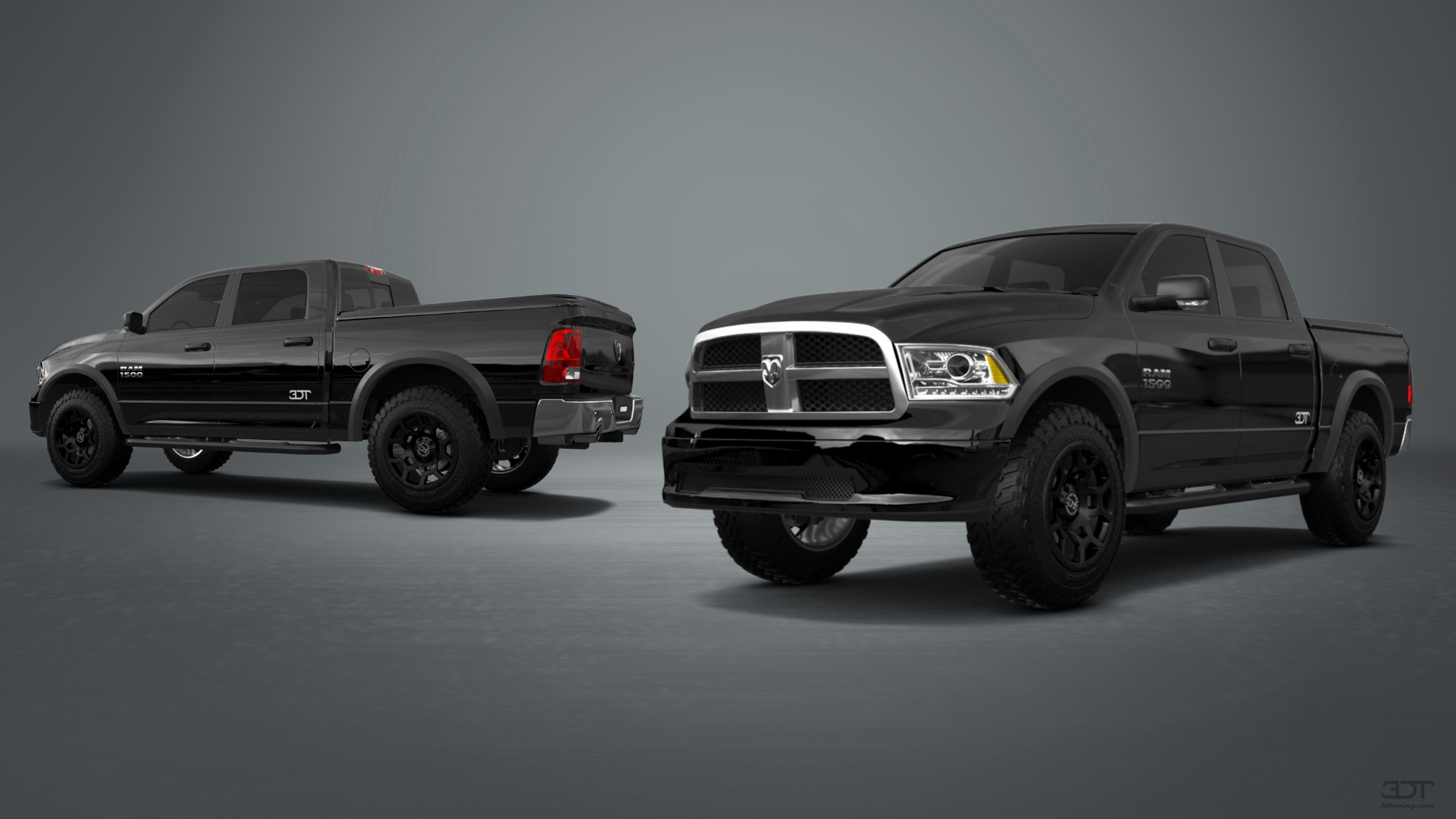 Dodge Ram 1500 5.7' box 4 Door pickup truck 2010 tuning