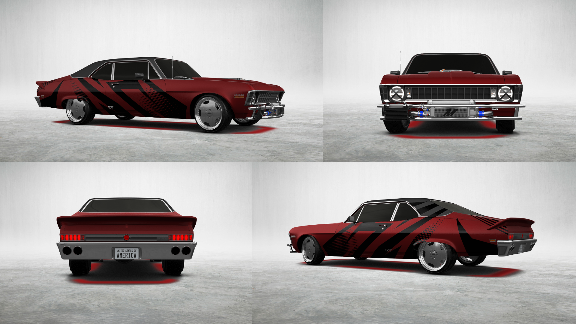 Chevrolet Chevy II Nova 2 Door Coupe 1968