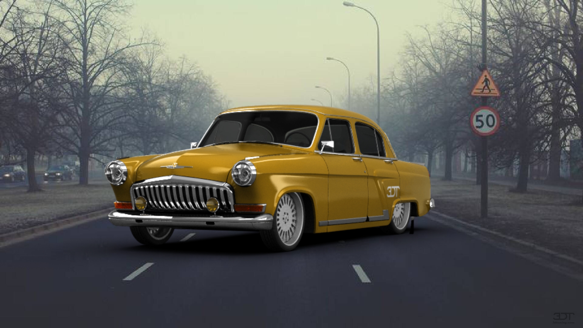 GAZ 21 Volga Sedan 1962