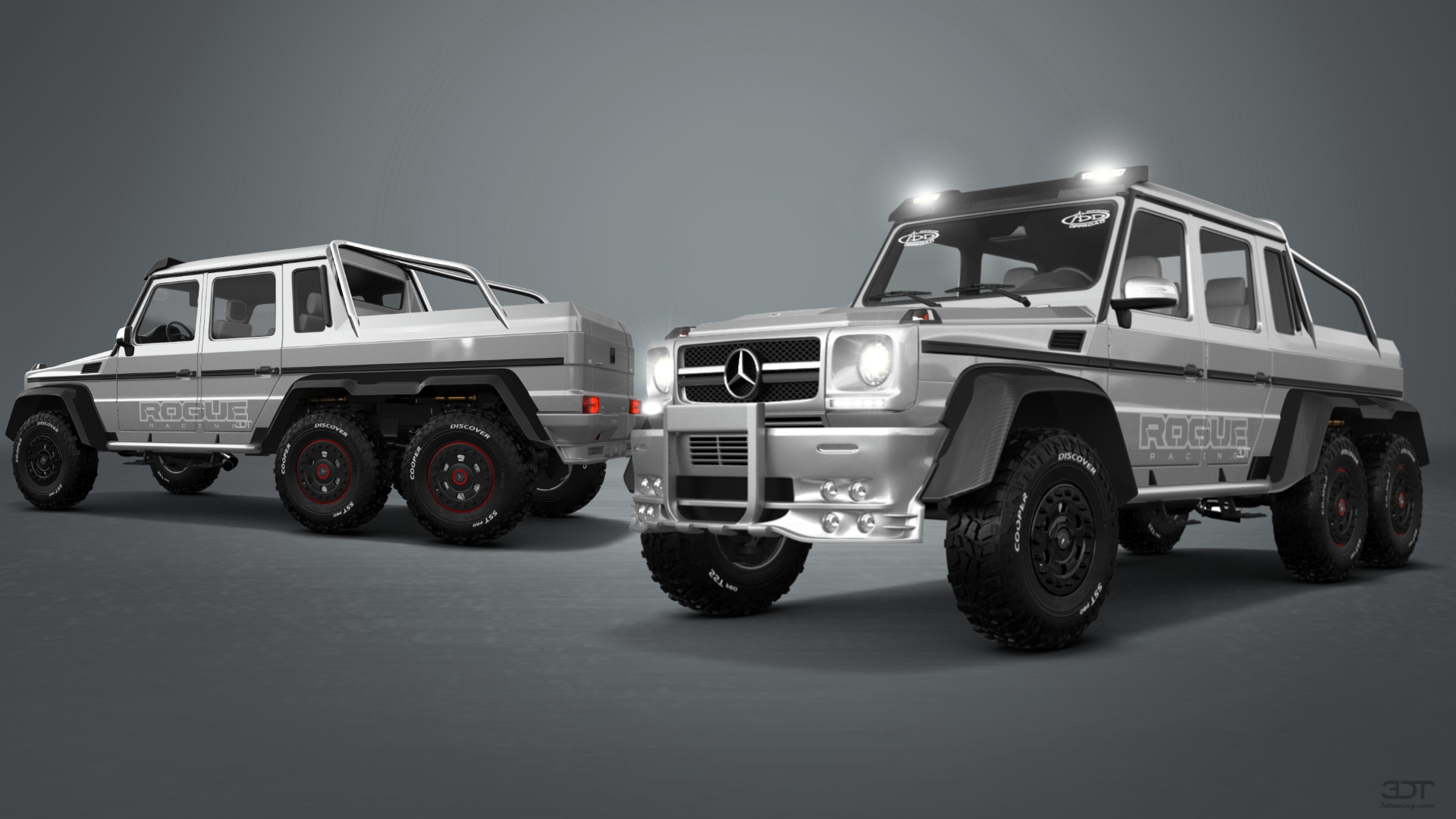 Mercedes G 63 AMG 6x6 4 Door pickup truck 2013 tuning