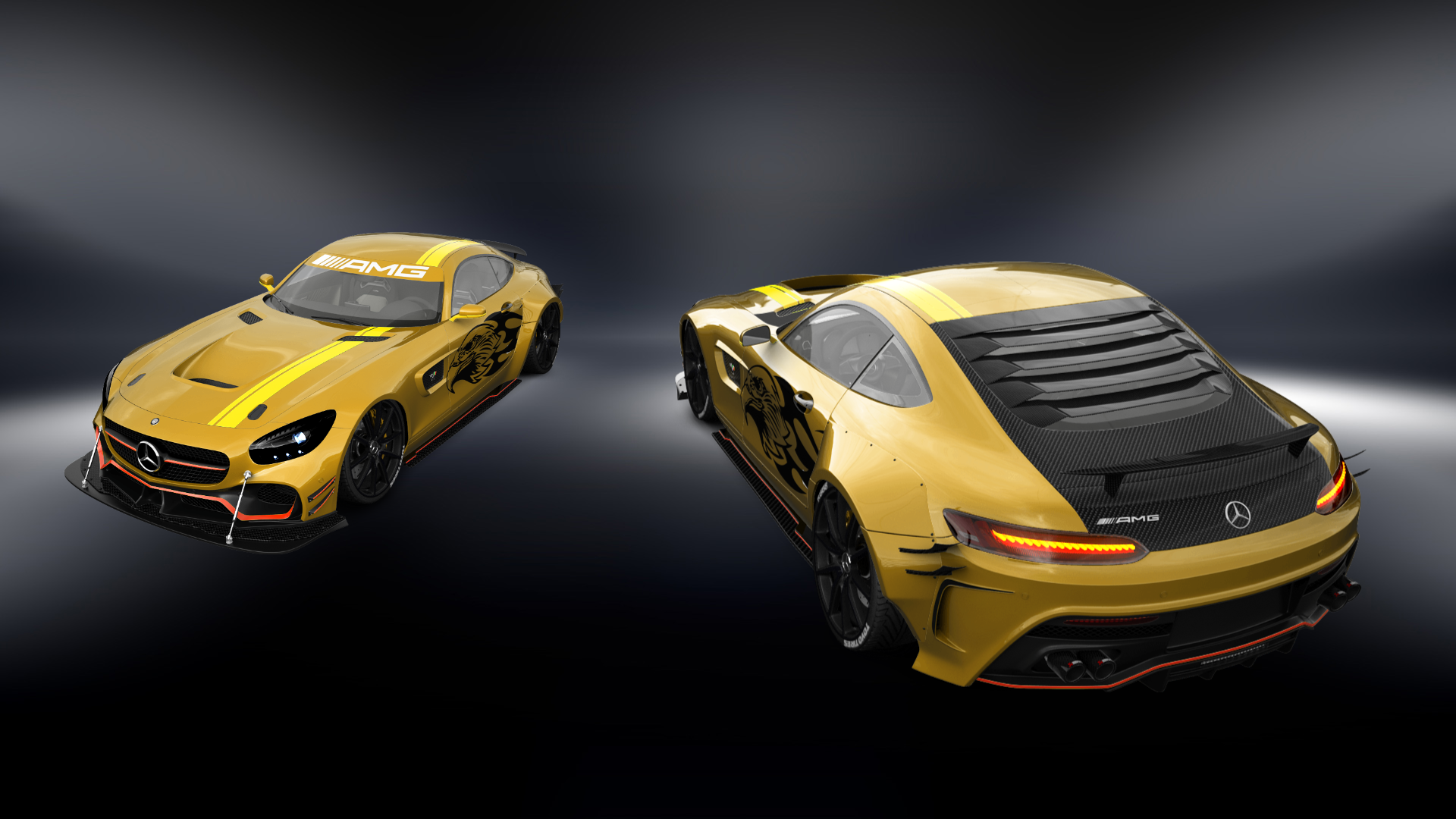 Mercedes AMG GT 2 door fastback coupe 2016