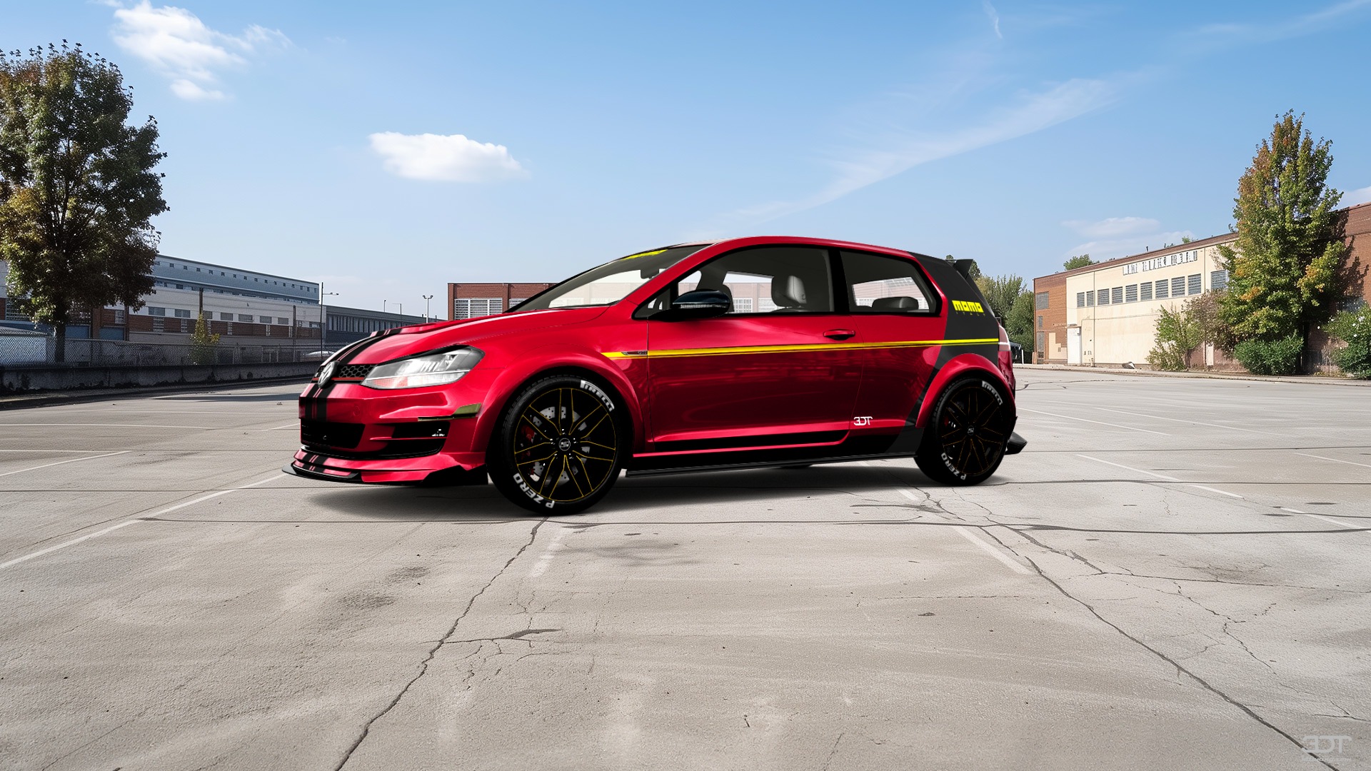 Volkswagen Golf 7 3 Door Hatchback 2013 tuning