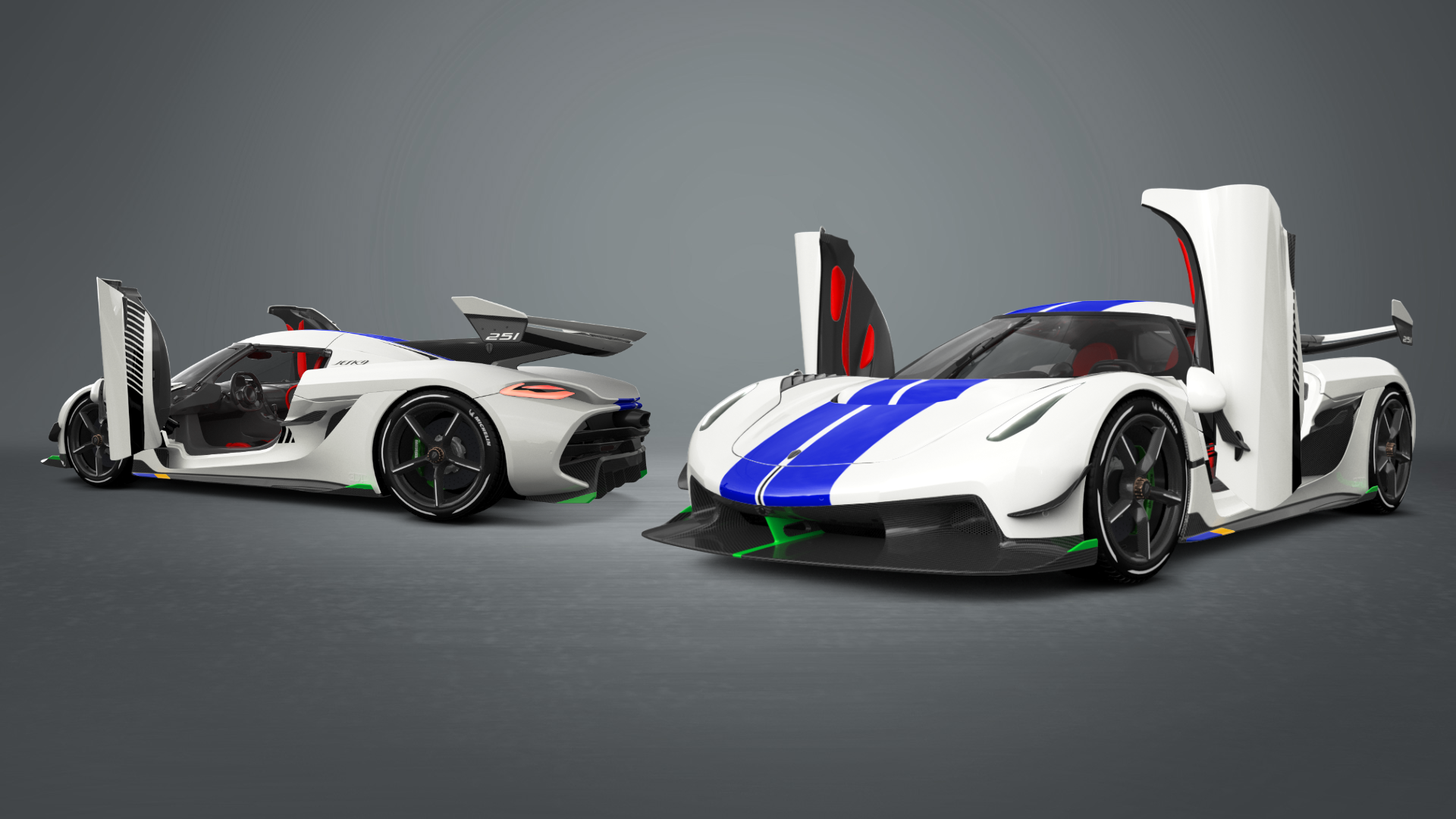 Koenigsegg Jesko 2 door targa top 2020
