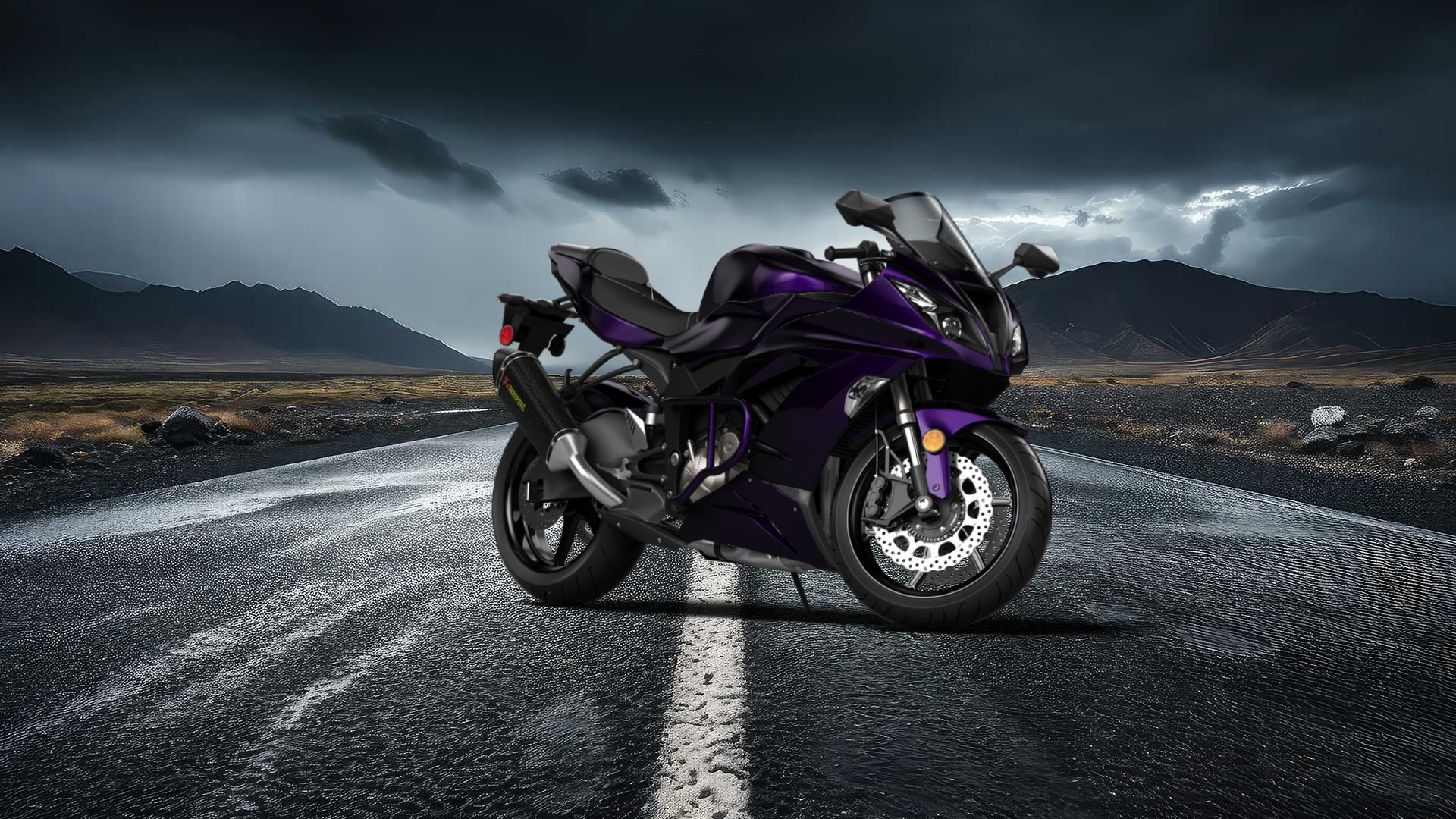 Kawasaki Ninja ZX 6R Sport Bike 2015