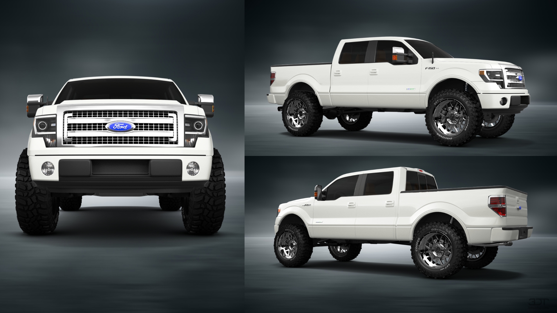 Ford F-150 Crew Cab 4 Door pickup truck 2013 tuning