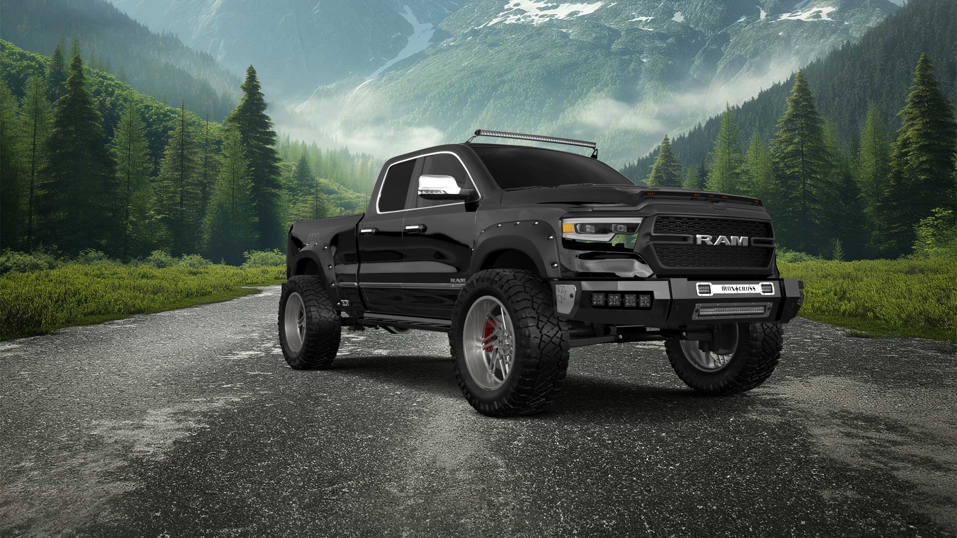 Dodge Ram 1500 Quad Cab 6.4' box 4 Door Truck 2019 tuning